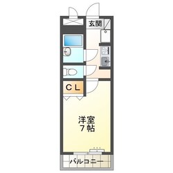 京口駅 徒歩14分 5階の物件間取画像